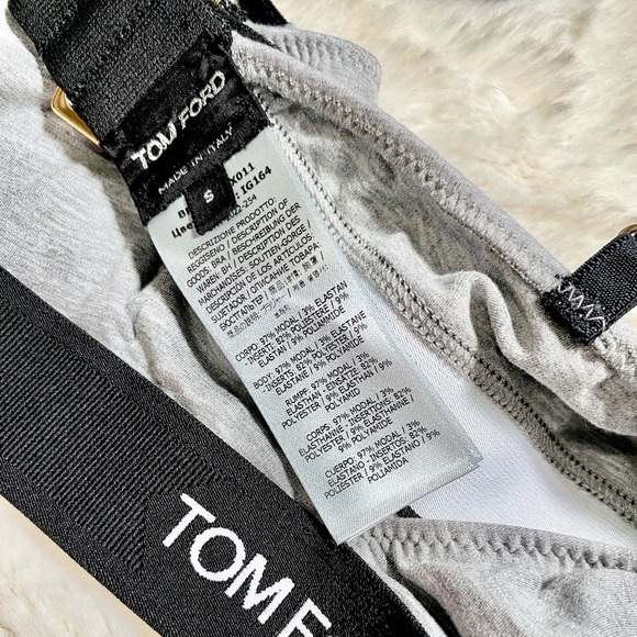 NWT ✨ Tom Ford Logo Band Triangle Bra - Picture 2 of 6